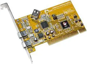 SIIG 10Pack Firewire 1394 3Port PCI Adapter with 1 INT & 2 EXT Ports