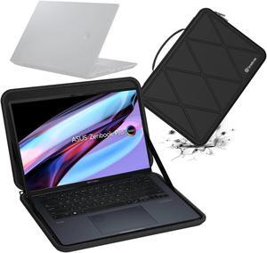 Smatree Hard EVA Protective Sleeve Case Compatible for 14.5 inch ASUS Zenbook Pro 14 Duo OLED, for ASUS Zenbook Pro 14 OLED, for ASUS Vivobook S 14 OLED K5404 Laptop and Anti-Shock Bag (X8252)