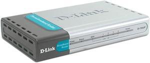 D-Link DI-704UP Cable/DSL Router, 4-Port Switch, USB Print Server