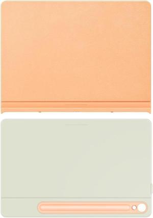Samsung Smart Book Cover Dual Viewing Positionable Folio Tablet Case for Galaxy Tab S9 | S9 FE, Orange