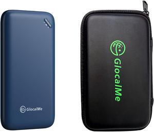 GlocalMe UPP 4G LTE Mobile Hotspot and Protective Travel Case, Available in Over 200 Countries, no SIM Card Required, no Roaming fees, Portable International Hotspot, with Smart Local Network Auto-Sel