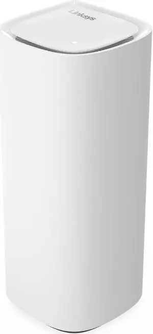 Linksys Velop Pro 7 WiFi Mesh System | One Cognitive Mesh Tri-Band Router with Over 10 Gbps Speeds | Whole Home Coverage up to 3,000 sq. ft. | Connect 200+ Devices | 1 Pack MBE7001 | 2023 Release