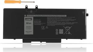 3HWPP Laptop Battery for Dell Latitude 5410 5501 5401 5411 5511 Precision 3541 3551, Inspiron 17 7500 7506 2-in-1 New Replacement Battery for 03HWPP 10X1J N2NLL 1VY7F 451-BCMN 68Wh 15.2V/4250mAh