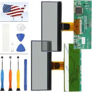 Screen Replacement for YAESU FT-857 FT-857D LCD Screen 8.0" for YAESU FT-857 FT-857D Display LCD Screen Repair Kits for 'Zebra Stripes' Issue