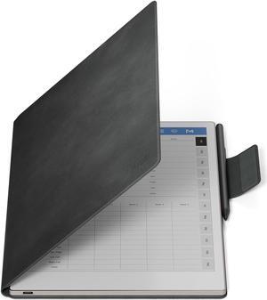 Ayotu Case for Remarkable Paper Pro, Premium PU Leather Book Folio with Pen-Buckle, Smart Magnetic Cover for Remarkable Paper Pro 11.8" Color Tablet Only, Bundle with Premium Membership (Gray)