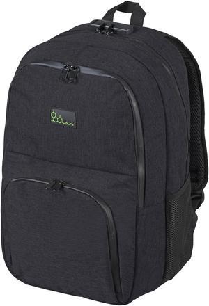 CANNY Smell Proof Backpack - Large Odor Resistant Travel Back Pack - Anti Theft with Combination Lock - Laptop Pocket - Water Resistant - Designed for Business Gym (Black)