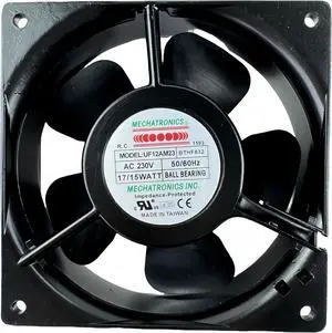 for Mechatronics Cooling Fan UF12AM23-BTHR-F832 120x120x38mm AC230V 17/15W High Speed Fan 50/60Hz