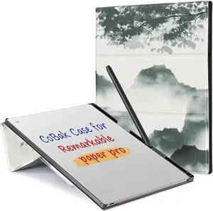 CoBak Case for Remarkable Paper Pro-with Pen Holder, Nib Storage, Ergonomic Design for Enhanced Writing Comfort - The Perfect Choice for Remarkable Paper Pro Case with Pen Holder(Mystic Mountain)