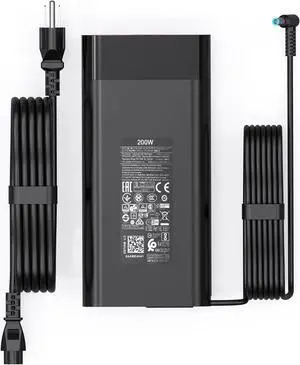 XOUBZ 200W 10.3A Laptop Charger for HP OMEN Pavilion Gaming 15 16 17 Victus 15 16 16-e1163nr Zbook 15 17 Envy 15 15u 2020 TPN-DA10 TPN-LA21 L00818-850 L00895-003 ADP-200HB B AC Adapter Power Cord