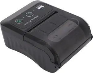 58mm Portable Mini Thermal QR Code Printer, USB Receipt Thermal Printer 2in Cordless USB Receipt Ticket Thermal Printer for Android