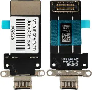 JoesGEcom Original OEM Replacement for iPad Charger Port USB-C Connector for iPad Pro 11 3rd 4th Gen | for iPad Pro 12.9 inch 5th 6th Generation | A2301 A2377 A2459 A2460 A2379 A2461 A2378 (Black)