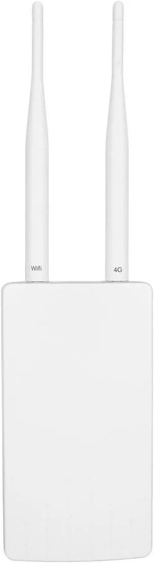 Professional Outdoor 4G LTE CPE Router, 150Mbps Mobile Hotspot, 2pcs Detachable Antennas, Portable for Travel (US Plug)