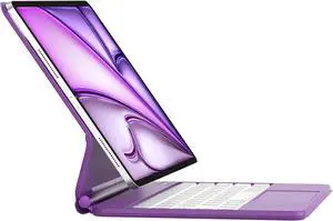 WINCHKING Keyboard Case for iPad Air 13 inch 2024 and iPad Pro 12.9 inch (6th/5th/4th/3rd Generation) - 7 Colors Backlit iPad Case with Keyboard - Magic Keyboard with Multi-Touch Trackpad
