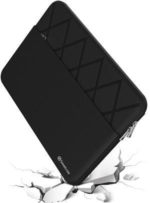 Smatree 15.4 inch Anti-Shock Laptop Sleeve Bag and Case for Men and Women Waterproof Protective Cover Tailored for Apple MacBook Pro 2016/2017/2018/2019 A1707 A1990 15 inch Laptop Sleeve, Black (EA28)