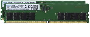 Sam Original 32GB (2x16GB) DDR5 4800MHz PC5-38400 UDIMM Unbuffered Non-ECC 1Rx8 CL40 1.1v Desktop PC Computer RAM Memory Module Upgrade M323R2GA3BB0-CQK Adamanta