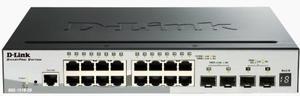D-Link DGS-1510-20 Managed L3 Gigabit Ethernet (10/100/1000) Black network switch