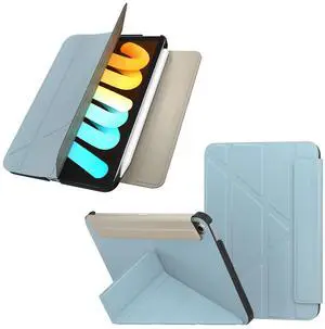 Origami for 2021 iPad mini 6 8.3" & 2024 iPad mini 7 (A17 pro) 8.3" - Exquisite Blue