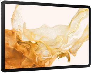 SAMSUNG Galaxy Tab S8+ 5G LTE T-Mobile Android Tablet, 12.4" Large AMOLED Screen, 128GB Storage, Wi-Fi 6E, Ultra Wide Camera, S Pen Included, Long Lasting Battery, Graphite -SM-X808UZAAXAU