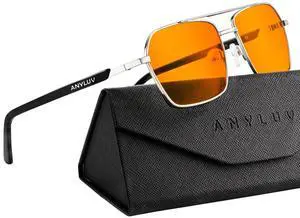 ANYLUV Blue Light Glasses Men/Women, Blue Light Blocking Glasses, Computer Screen Blocker Eyes Protection Glasses