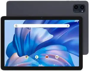 ApoloMedia 10" Tablet, 2025 Android 14 with Octa-core Processor, 8GB&64GB Storage(Expand to 512GB), Metal Casing Upgrade, Dual Camera, WiFi 6&Bth 5, 5000mAh Battery