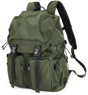 BJIAX Vintage Laptop Backpack for Men & Women, 30L Functional Stylish Backpack with Stretchy Side Pocket Design, Water Resistant College Work Commuter Travel Backpack Fits 15.6 Inch Tablet, Notebook