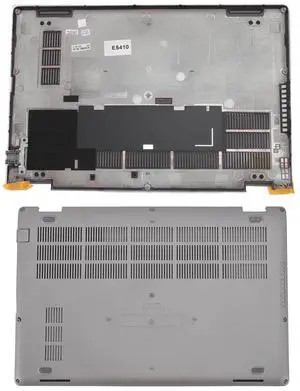 Laptop Bottom Base Cover for Dell 5410 E5410, Laptop Lower Base Bottom Case Cover Assembly Part, Laptop Computer Replacement Parts, Hole Positioning