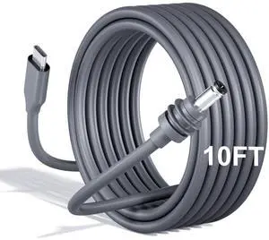 GNENANG Starlink Mini Cable, 10FT/3M USB C to DC Power Cable, 100W Input USB Type C to DC Cable, Power Cable Direct to USB-C for Starlink Mini Work with 100W+ PD Source Waterproof