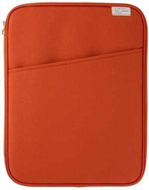 Livework Cordura Pocket Pouch, Laptop, Tablet Pc Case Compatible with Ipad 13, Ipad Pro 12.9 Inch, Labtop and Galaxy Tab, Made in Korea (Dark Orange)