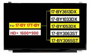 17.3" Replacement for HP 17-by 17T-by 17-BY3613DX 17-BY1033DX 17-BY1053DX 17-BY3063ST 17-BY3065ST L22561-001 L22562-001 851051-002 B173RTN02.2 Screen LCD Display Panel (HD+ 1600 * 900 Non-Touch)
