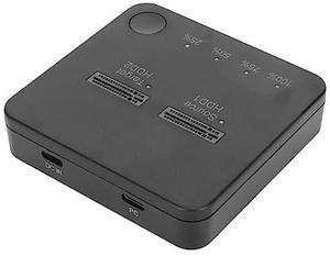 SATA M.2 SSD Duplicator, SATA M.2 to Type C Hard Drive Docking Station, Supports Hard Drives up to 4TB with Offline Clone Duplicator and Auto Sleep Function Up to 1Gbps, Dual Bay