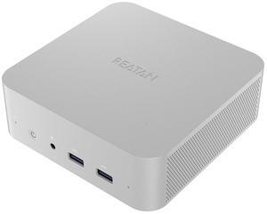 Reatan Silver9 Mini PC Intel Core i9-12900HK 512GB SSD 16GB DDR4 3200 MHz RAM, Mini Gaming Desktop Computers Windows 11 Pro Triple Display, 2.5Gbps LAN, HDMI 2.1, Wi-Fi 6/BT5.2