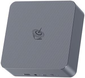 Beelink EQi12 Mini PC, Intel Core 12450H (up to 4.4GHz) 8C/12T, Mini Computer 32GB LPDDR5 5200MHz 1TB PCIe4.0 SSD, Dual HDMI Display 4K 60Hz/WiFi6/BT5.2/HTPC/NPU/AI/Built-in PSU