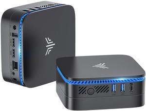 KAMRUI AK1PLUS Mini PC Alder Lake N97(up to 3.60 GHz),16GB RAM 512GB ROM Small Desktop Computer, Mini Computers Support 2.5" SSD (up to 2TB),4K,WiFi 2.4G/5G,BT4.2 on Business Home Office Family-NAS