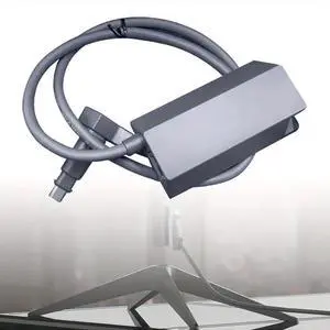 Starlink Ethernet Adapter for Starlink Rectangular Disk Satellite Internet V2, Starlink to RJ45 Gigabit Ethernet Adapter for Fast and Stable Network Connection, for Starlink Boot Gen 2, Black