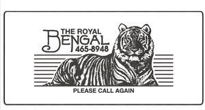 DURAGLYDE MPCO The Royal Bengal White by OZGMX Large Size Gaming WFH Mousepad Full Desk (White, AeroGlyde Fabric (Large (36" x 17"))