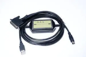 Washinglee Isolated Programming Cable Compatible for Mitsubishi PLC FX and A Series F2/A00/A1S and FX2N/1N/1S, for USB-SC09 Replacement, 6 FT