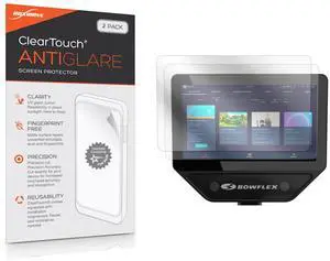 BoxWave Screen Protector Compatible with BowFlex VeloCore Bike (16 in) - ClearTouch Anti-Glare (2-Pack), Anti-Fingerprint Matte Film Skin