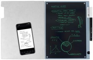 Blackboard 2.0 Smart Pen Reusable Notebook Set | Patented LCD & Cloud Sync Tech | Endless Pages, Dark Mode | Save & Erase with Smart Pen | Free App for iOS & Android | Digital Notepad & Drawing Tablet