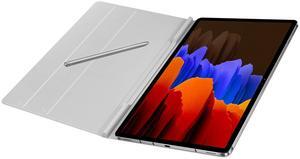 Samsung Galaxy Tab S7 Book Cover (Mystic Silver)