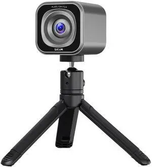 SJCAM 4K Webcam, Webcam for PC/Laptop, Computer Camera with Auto Focus, Low-Light Correction, Intelligent Exposure, Plug&Play, USB Web Streaming Camera for Video Call/Conference/Skype, Metal Body