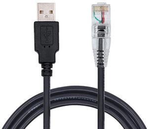 Replace PMKN4147A USB Programming Cable for Motorola CM200D CM300D XPR2500 DEM400 DM1400 DM1600 DM2400 DM2600