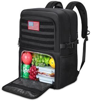 BERTASCHE Lunch Backpack, Work Backpack with Insulated Cooler Lunch Box 17.3 inch Laptop Backpack for Men Women, TSA Large Daypack for Commuter College Travel Picnic