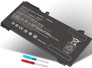 Wymisnit RE03XL L32407-541 L32407-AC1 Laptop Battery for HP ProBook 450 G6 450 G7 440 G6 430 445 455R G6 430 440 445 G7 HSTNN-OB1C HSTNN-UB7R HSTNN-DB9A L32407-2B1 L32656-005