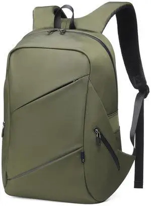 DTGN Travel Laptop Backpack, Anti-Theft Carry On Backpack Professional, TSA-Approved Water-Resistant Rucksack for Work Men Women Fits 16 Inch Notebook, Green
