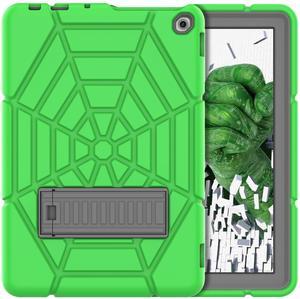 Grifobes (for 13th/11th Generation 2023/2021 Release) Tablet 10/10 Plus, Tablet 10 Kids/Kids Pro, 3-in-1 Heavy Duty Shockproof Rugged Protective Cover with Stand (Green)