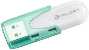 IGLORY 128GB Encrypted USB Drive  NFC One-Tap Unlock, Automatic Locking, Military-Grade AES 256-bit Encryption, Compatible with iOS/Android Systems, Orange.