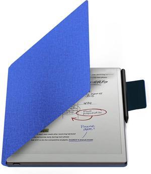 JvKzaen Case for Remarkable Paper Pro Color 11.8",Slim Hard Back Shell Protective with Pen-Buckle,Smart Magnetic Cover for Remarkable Paper Pro 11.8" Color 2024 Released Tablet Only(Blue)