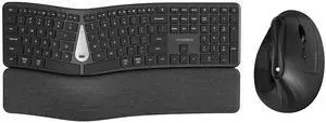 KYSONA Ergonomic Mouse and Split Ergonomic Keyboard Comb