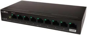 8 Port Unmanaged PoE+ Switch
