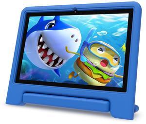 Maxsignage 10" Kids Tablet, Android 13, 32GB (Expandable to 128GB), Quad-core, WiFi 6, Bth 5.0, Pre-Installed Parental Controls, Kids Space & Family Link (K109A-B, Blue, 32GB)